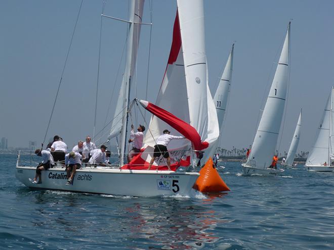 Dave Hood Team LBYC leads the charge in Cat 37 Natls  © Betsy Crowfoot